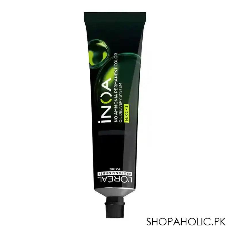 L'Oreal Professionnel Inoa No Ammonia Permanent Hair Coloring Cream, 7 Blonde - Main Image