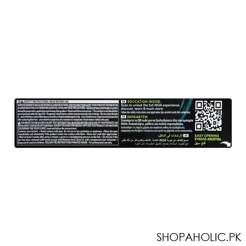 L'Oreal Professionnel Inoa No Ammonia Permanent Hair Colouring Cream, 3 Dark Brown, 60g - Image 2