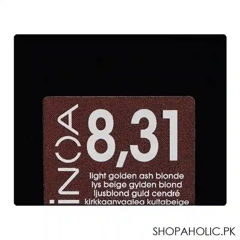 L'Oreal Professionnel Inoa No Ammonia Permanent Hair Colouring Cream, 8.31 Light Golden Ash Blonde - Image 2