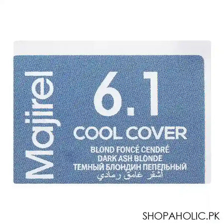 L'Oreal Professionnel Majirel Cool Cover Hair Colouring Cream, 6.1 Dark Ash Blonde - Image 7