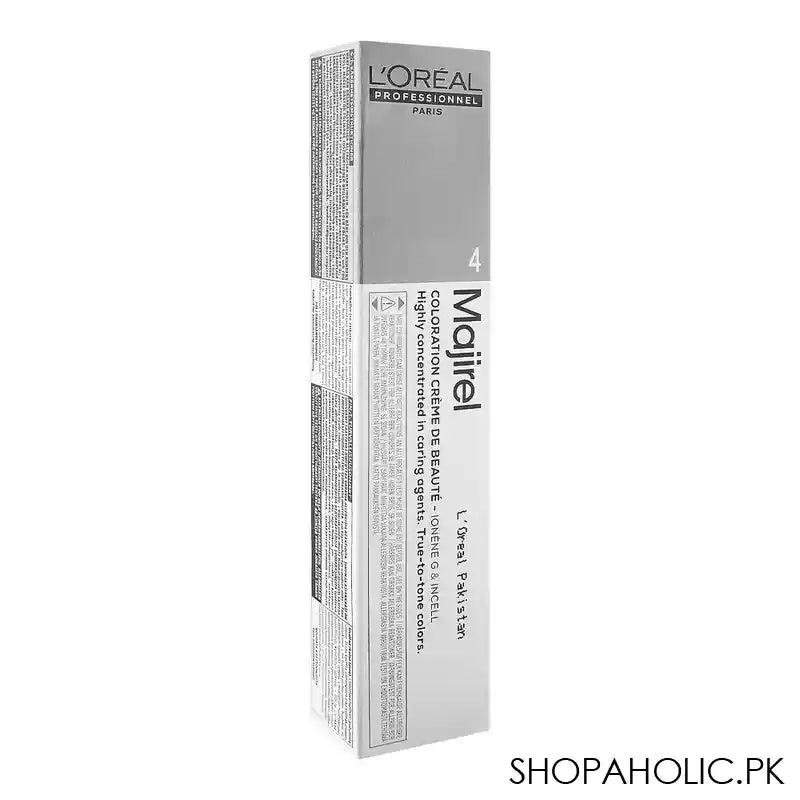 L'Oreal Professionnel Majirel Hair Coloring Cream, 4 Brown - Main Image