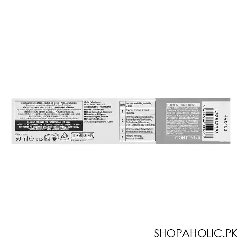 L'Oreal Professionnel Majirel Hair Coloring Cream, 5.0 Deep Light Brown - Image 2