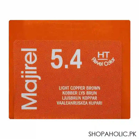 L'Oreal Professionnel Majirel Hair Coloring Cream, 5.4 Light Copper Brown - Image 7