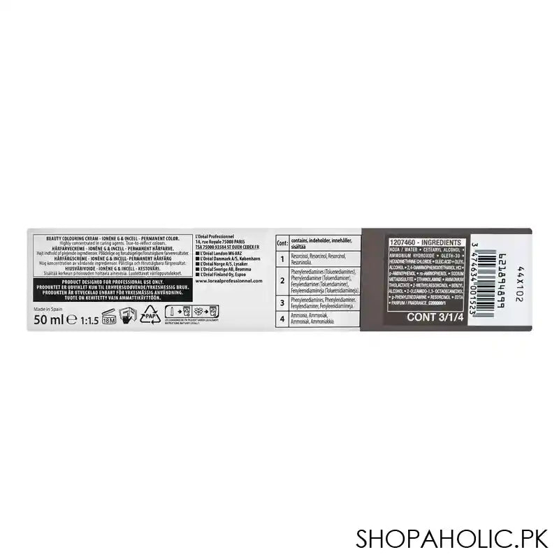 L'Oreal Professionnel Majirel Hair Coloring Cream, 7.13 Beige Blonde - Image 5