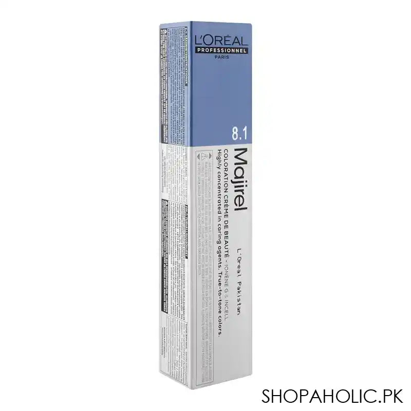 L'Oreal Professionnel Majirel Hair Coloring Cream, 8.1 Light Ash Blonde - Main Image