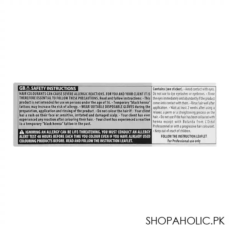 L'Oreal Professionnel Majirel Hair Colouring Cream, 1 Black, 50ml - Image 6