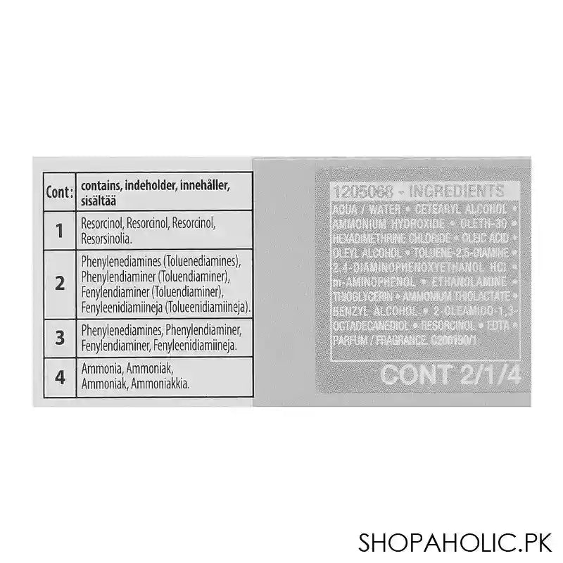 L'Oreal Professionnel Majirel Hair Colouring Cream, 1 Black, 50ml - Image 5