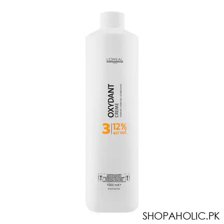 L'Oreal Professionnel Oxydant Creme 3 12% 40 Vol, 1000ml - Main Image