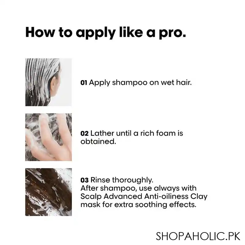 L'Oreal Professionnel Serie Expert Scalp Advanced AHA 3% Anti-Gras Oiliness, 300ml - Image 3