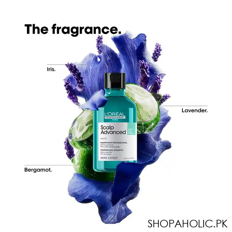 L'Oreal Professionnel Serie Expert Scalp Advanced AHA 3% Anti-Gras Oiliness, 300ml - Image 4