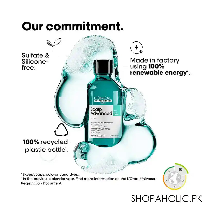 L'Oreal Professionnel Serie Expert Scalp Advanced AHA 3% Anti-Gras Oiliness, 300ml - Image 6