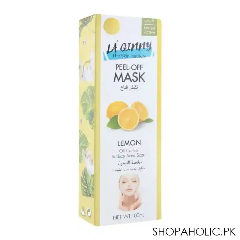 la ginny lemon peep off mask, 100ml image3