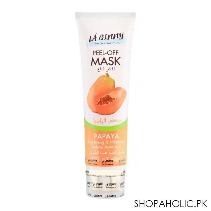 la ginny papaya peep off mask, 100ml main image