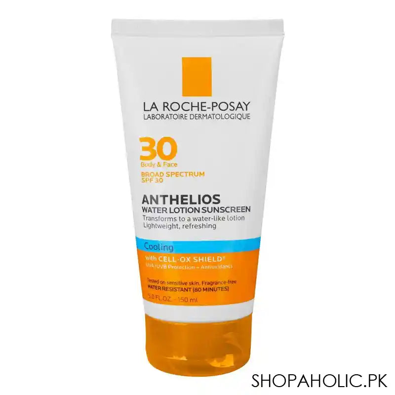 La Roche-Posay Anthelios Cooling Body & Face Water Lotion Sunscreen, SPF-30, 150ml - Main Image