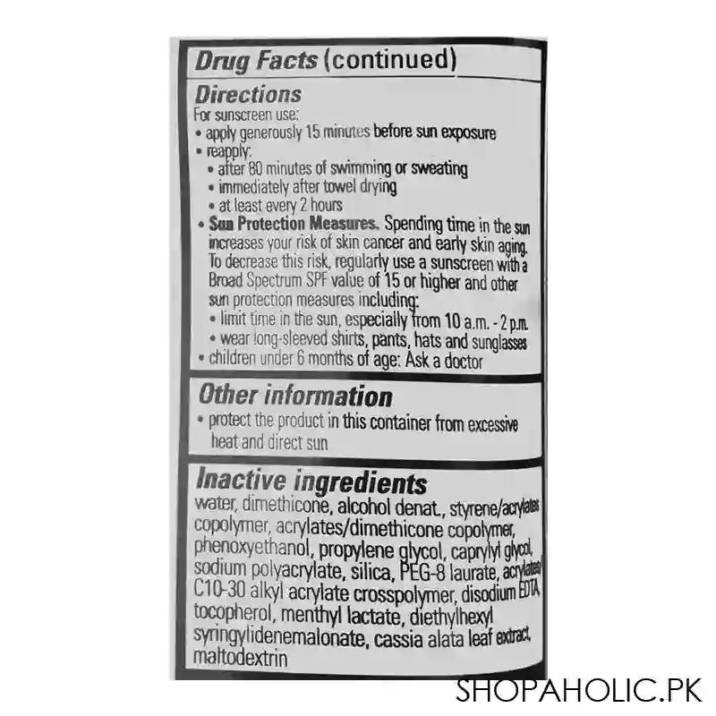 La Roche-Posay Anthelios Cooling Body & Face Water Lotion Sunscreen, SPF-60, 150ml - Image 4
