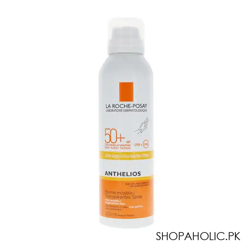 La Roche-Posay Anthelios Ultra Light Invisible Spray Waterproof Sunscreen With SPF50+, For Sensitive Skin, 200ml - Main Image