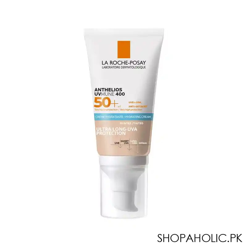 La Roche-Posay Anthelios UVMune 400 Hydrating Cream With SPF50+, For Sensitive Skin, 50ml - Main Image