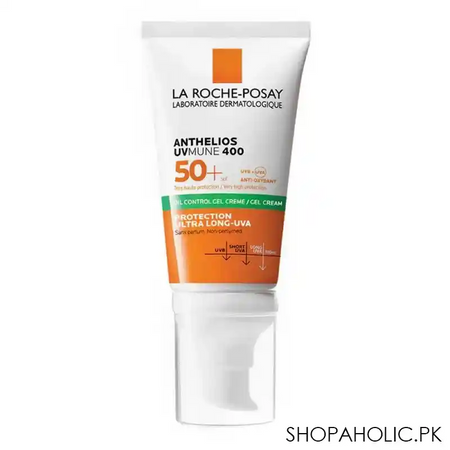 la roche posay anthelios uvmune 400 spf 50+ oil control gel cream, 50ml main image