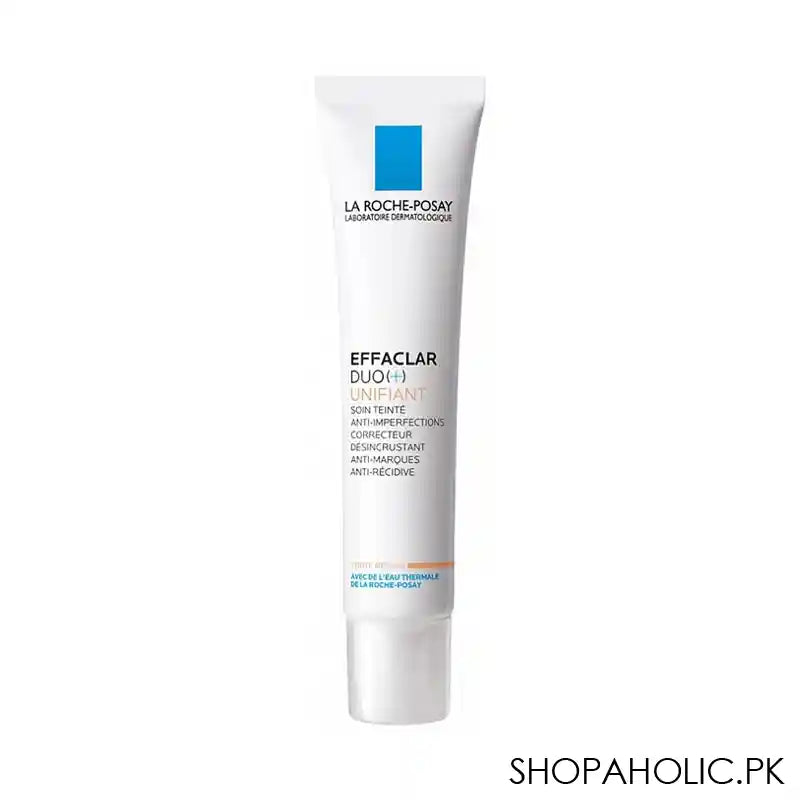 La Roche-Posay Effaclar Duo(+) Unifiant Tinted Anti-Acne Moisturizer 40ml, For Oily Blemish-Prone Skin, 40ml - Main Image