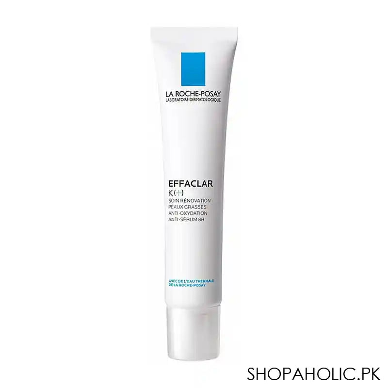 La Roche-Posay Effaclar K(+) Moisturizer For Blackheads and Uneven Skin Texture, For Oily Skin, 40ml - Main Image