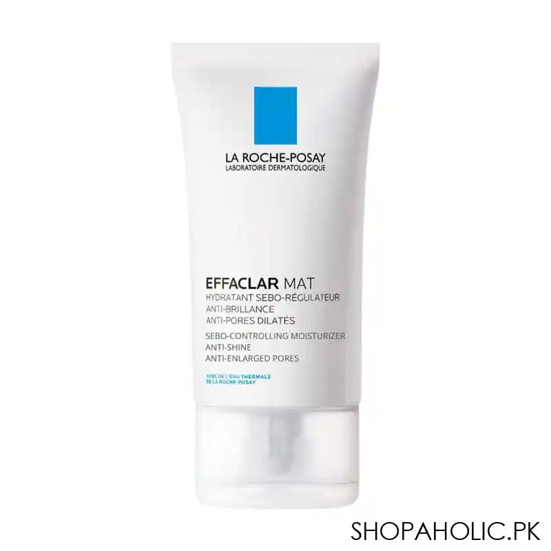 La Roche-Posay Effaclar Mat Mattifying Face Moisturizer, For Oily Skin, 40ml - Main Image