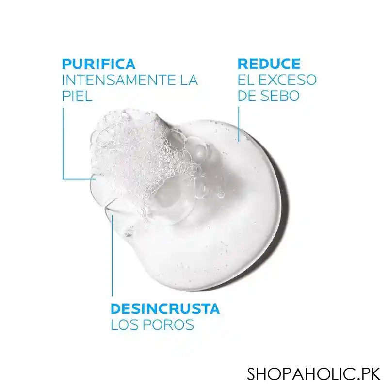 La Roche-Posay Effaclar Micro-Peeling Purifying Gel Face And Body Cleanser, For Acne-Prone Skin, 400ml - Image 2