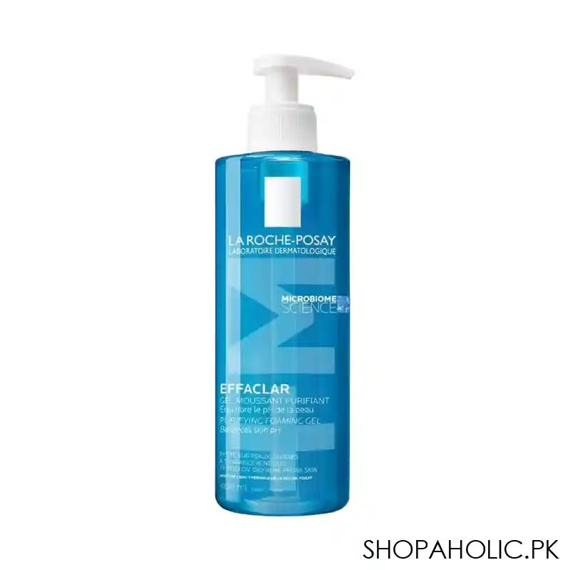 La Roche-Posay Effaclar Purifying Foaming Gel Cleanser Pump, For Oily Sensitive Skin, 400ml - Main Image