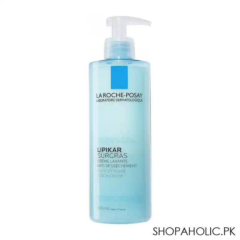 La Roche-Posay Lipikar Surgras Moisturizing Shower Cream, For Sensitive, Dry Skin, 400ml - Main Image