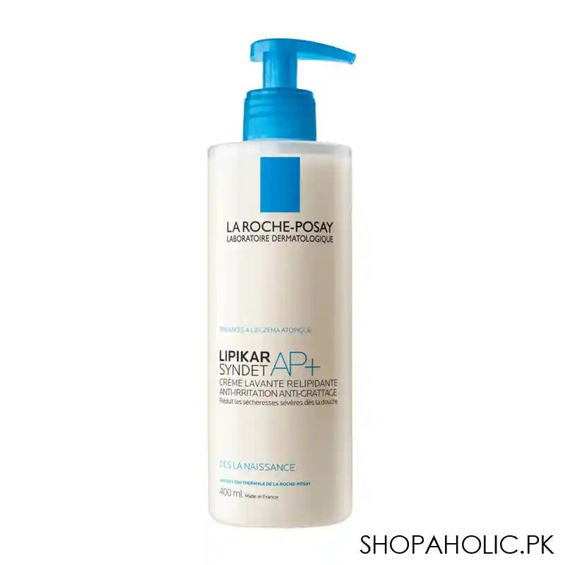 La Roche-Posay Lipikar Syndet Ap+ Body Wash Shower Cream, For Sensitive, Dry Skin, 400ml - Main Image