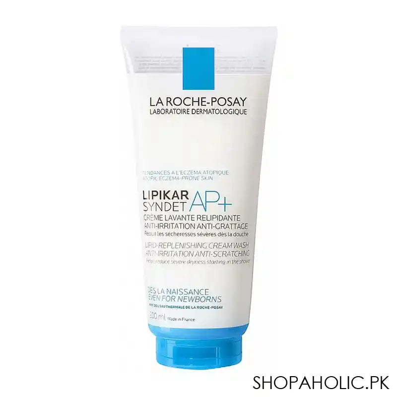 La Roche-Posay Lipikar Syndet AP+ Cream Body Wash, For Sensitive, Dry Skin, 200ml - Main Image