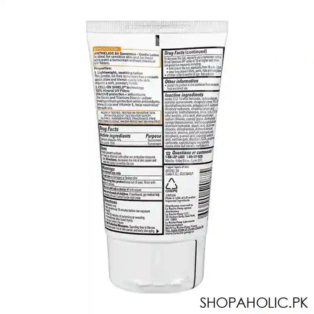 La Roche-Posay Mineral Anthelios Sunscreen Gentle Lotion For Body & Face, SPF-50, Water Resistant, 120ml - Image 4
