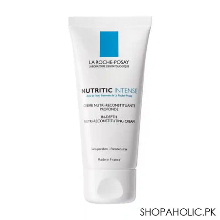 La Roche-Posay Nutritic Intense Paraben Free Cream, For Sensitive, Dry Skin, 50ml - Main Image