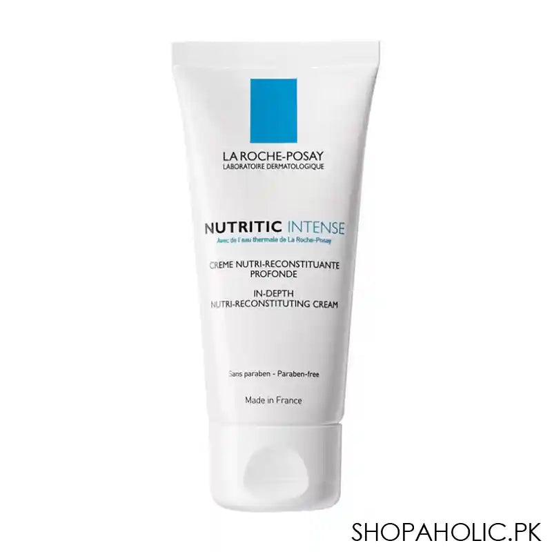 La Roche-Posay Nutritic Intense Paraben Free Cream, For Sensitive, Dry Skin, 50ml - Main Image