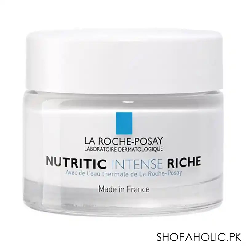 La Roche-Posay Nutritic Intense Rich Paraben Free Moisturizer, For Sensitive, Dry Skin, 50ml - Main Image