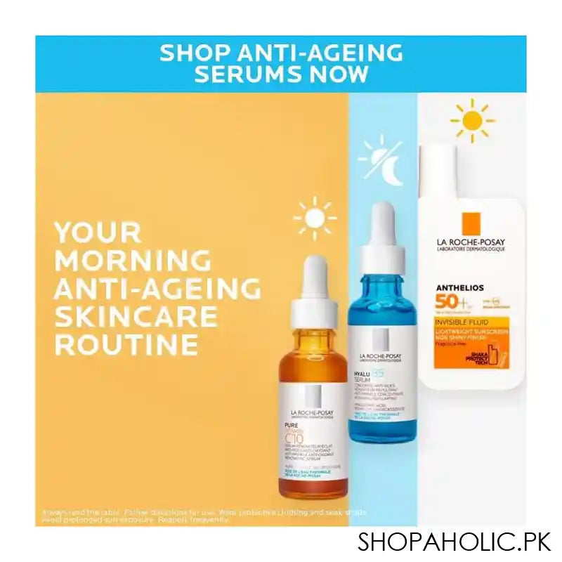 La Roche-Posay Pure Vitamin-C 10% Anti-Aging Serum, For Sensitive Skin, 30ml - Image 2