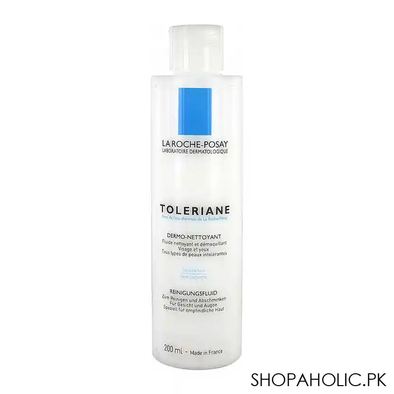 La Roche-Posay Toleriane Dermo Milky Cleanser and Makeup Remover, For Sensitive Skin, 200ml - Main Image