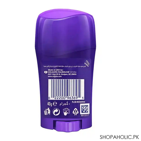 lady speed stick invisible dry powder fresh deodorant stick, for women, 40g image2