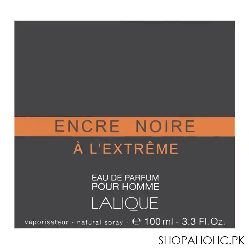lalique encre noire a l&#039;extreme pour homme eau de parfum 100ml image3