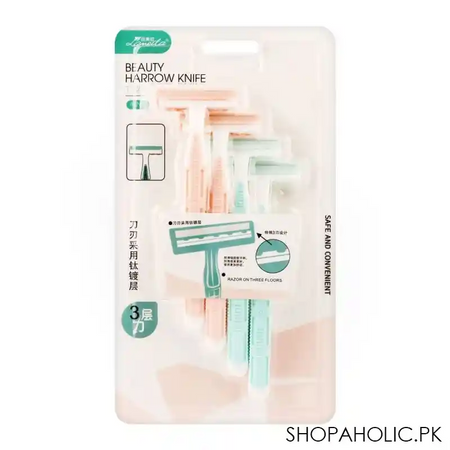 lameila women's razor, 4 pack, a 0906 main image
