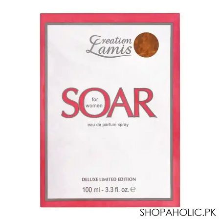 lamis creation soar for women deluxe limited edition eau de parfum, 100ml image2