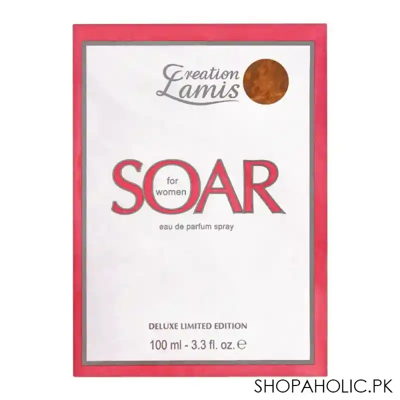 lamis creation soar for women deluxe limited edition eau de parfum, 100ml image2