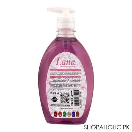 Lana Violet Liquid Soap, Extra Moisturizing, Non-Drying Formula, 500ml - Image 2