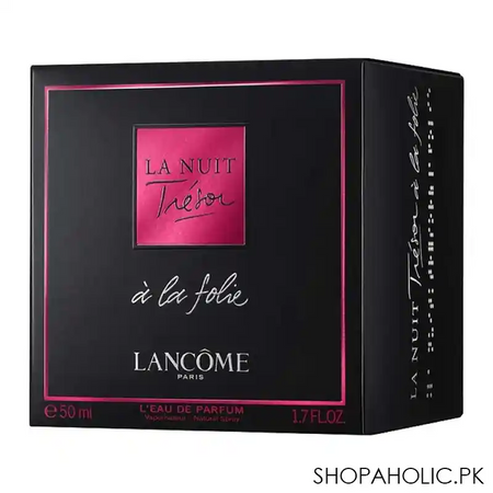 lancome la nuit tresor a la folie l'eau de parfum, for women, 75ml image2