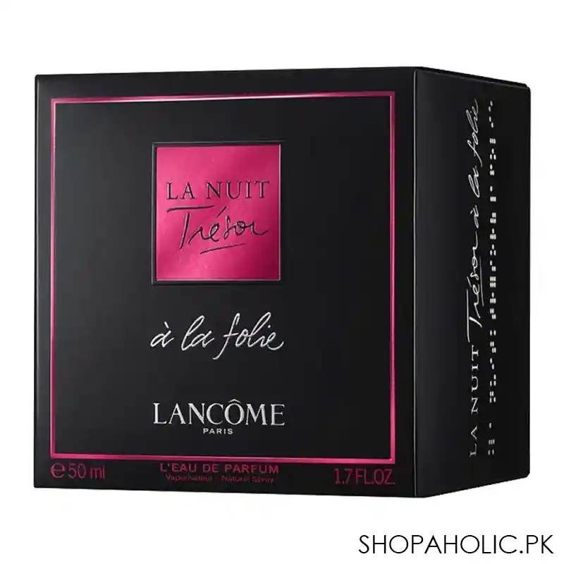 lancome la nuit tresor a la folie l'eau de parfum, for women, 75ml image2