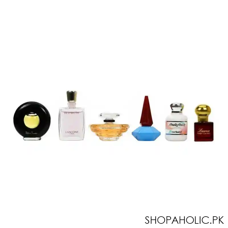 lancome premier collection for women mini perfume set, 6 pack main image