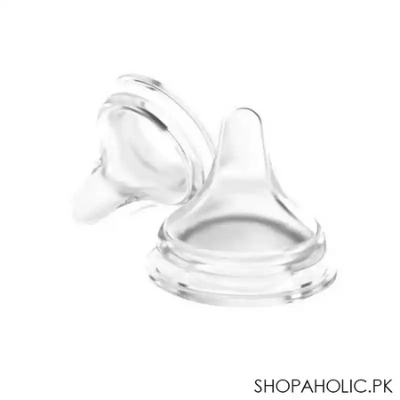 lansinoh natural wave slow flow silicone teats, 2 pack, np75900bc0620 main image