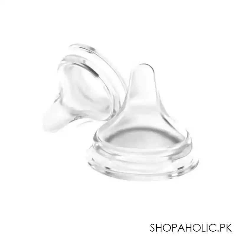 lansinoh natural wave slow flow silicone teats, 2 pack, np75900bc0620 main image