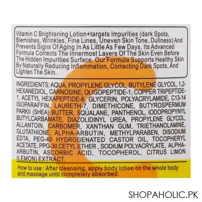 Lansyade Vitamin C Body Lotion, 500ml - Image 3