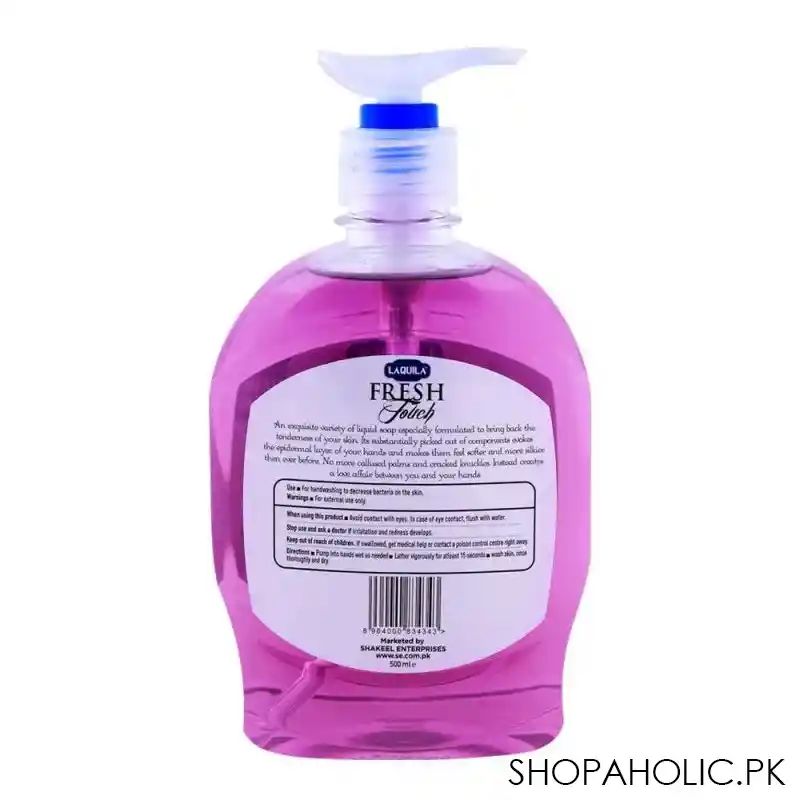 laquila fresh touch lavender liquid soap 500ml image2