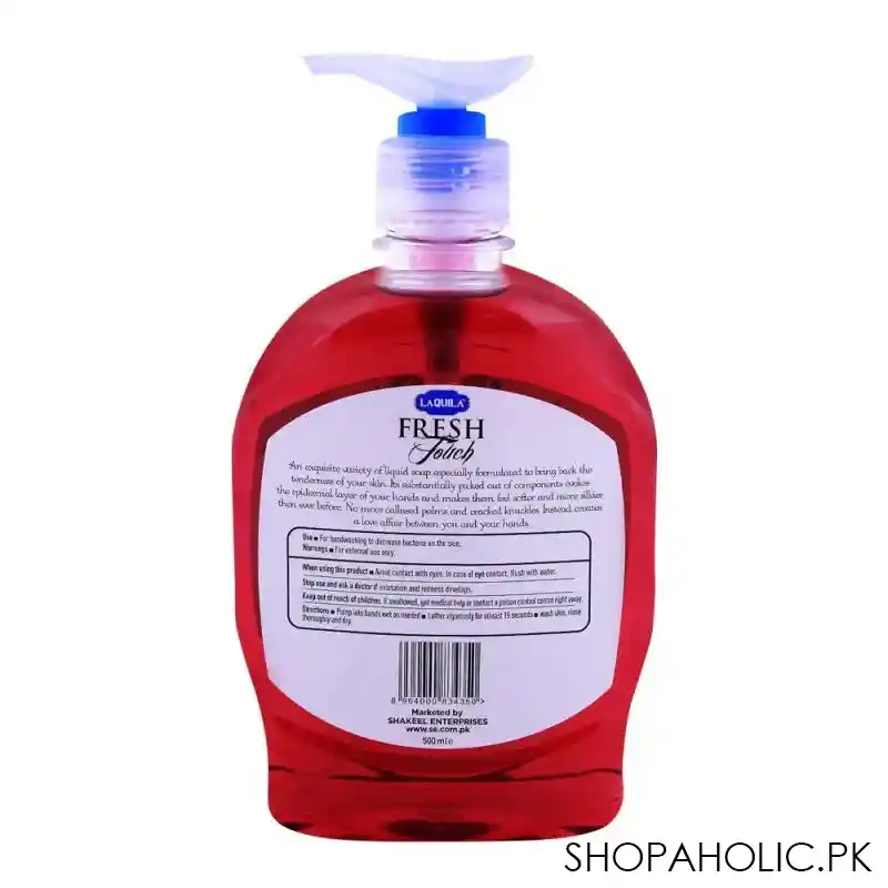 laquila fresh touch pomegranate liquid soap 500ml image2